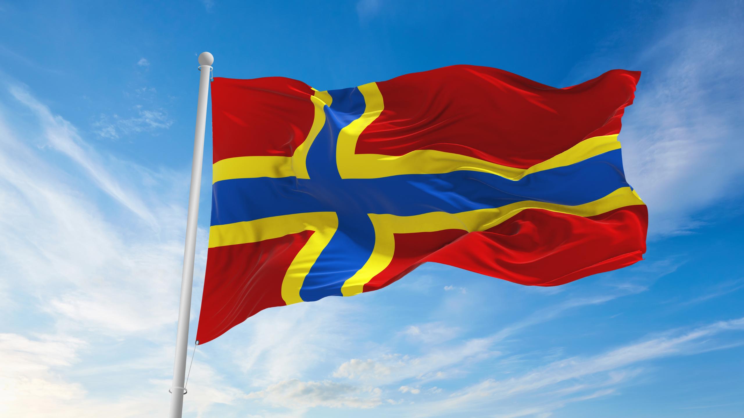 Flag of Orkney Islands.