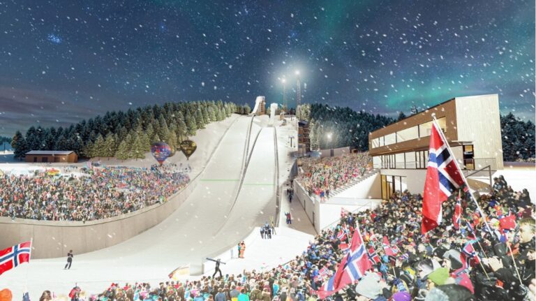 Illustration of Trondheim Ski World Cup. Image: Trondheim 2025.