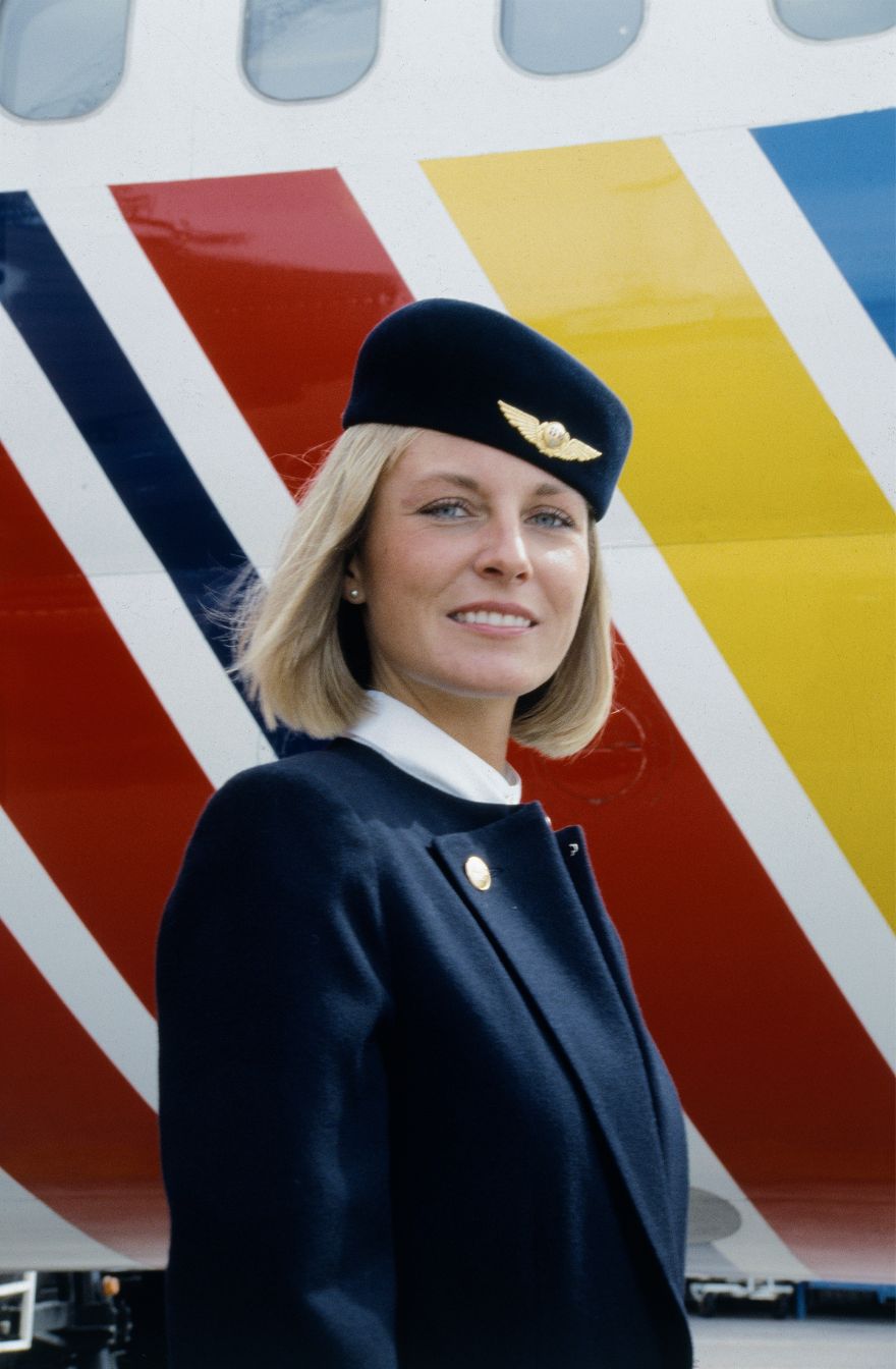 SAS uniform designed by Calvin Klein 1983-1999. Photo :SAS.