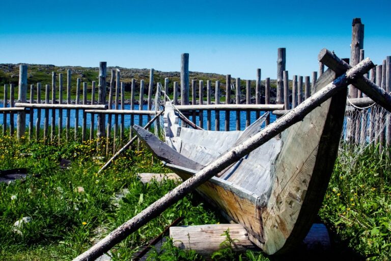 Boatyard at L’Anse aux Meadows.