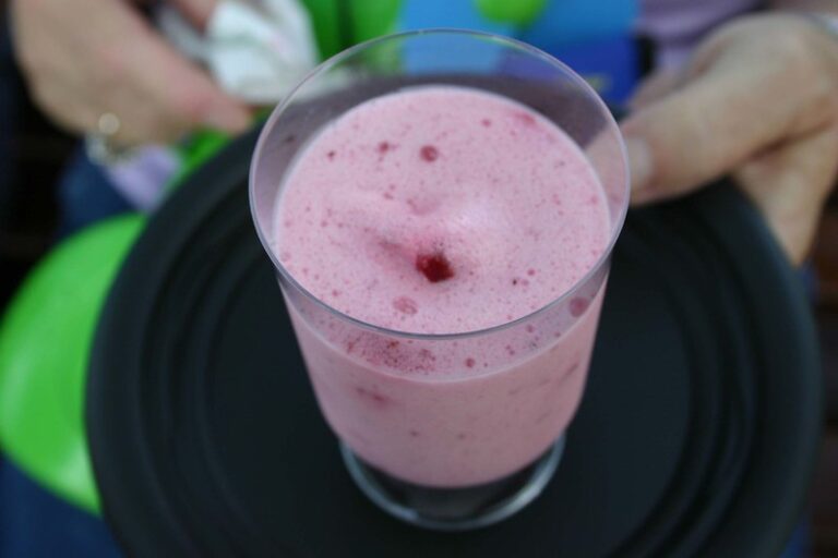 A frothy lingonberry mouse served at Walt Disney World's EPCOT during Food and Wine Festival. Photo: Edward Russell / Flickr (Creative Commons)