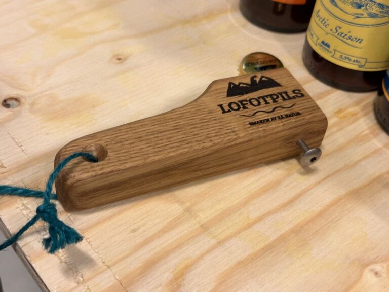 Lofotpils bottle opener. Photo: David Nikel.