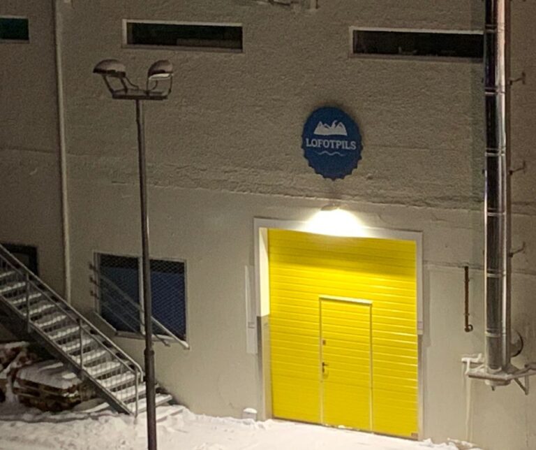 Lofotpils brewery in Svolvær. Photo: David Nikel.