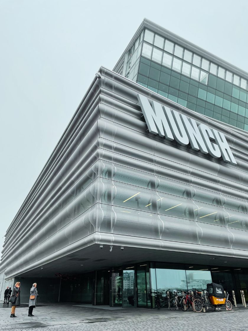 Entrance to Munch Museum in Oslo. Photo: David Nikel.