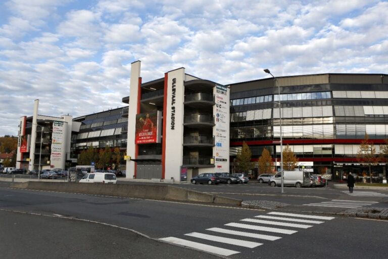 Exterior of Oslo's Ullevaal Stadion. Photo: Marcin Kadziolka / Shutterstock.com.
