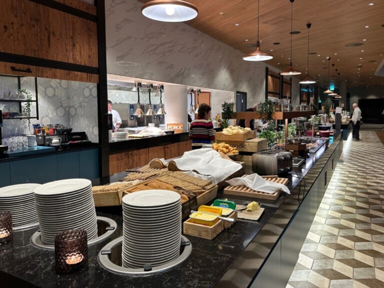 Scandic breakfast buffet.