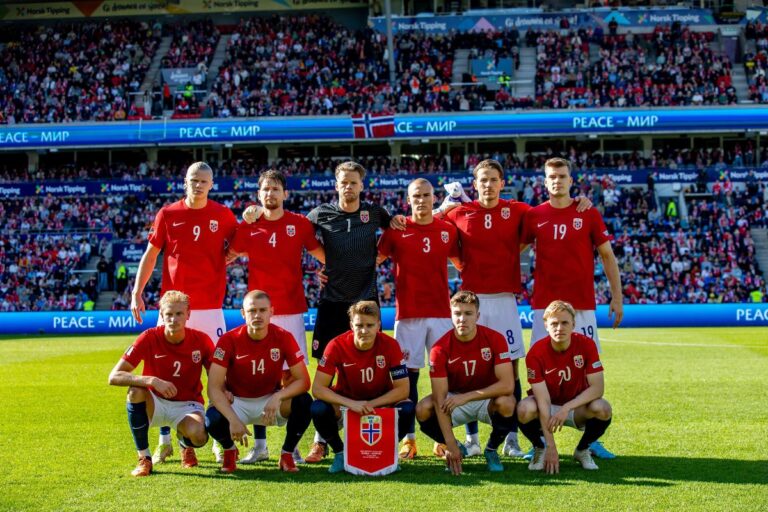 Norway national team photo. Photo: froarn / Shutterstock.com.