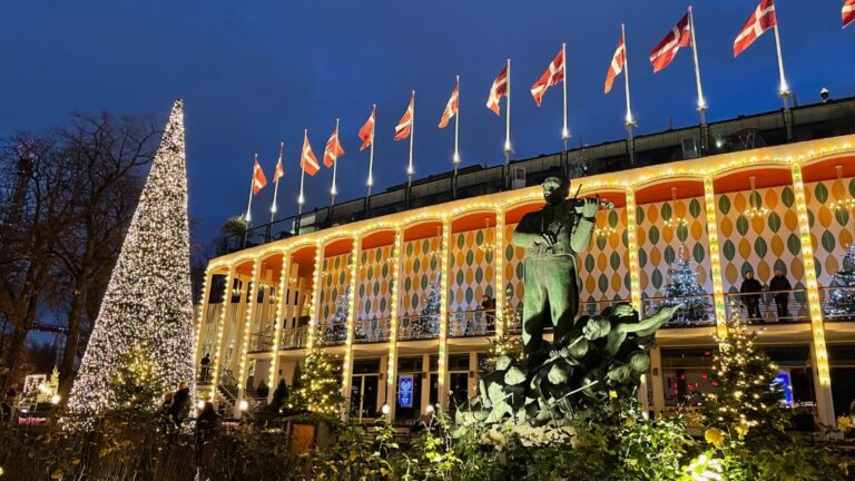 Copenhagen's Tivoli at Christmas. Photo: David Nikel.