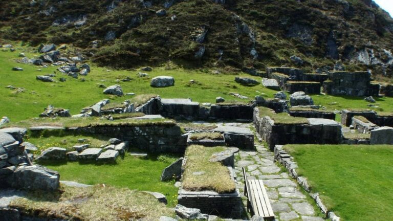 Church ruins at Selja island, Norway. Photo: Riksantikvaren.