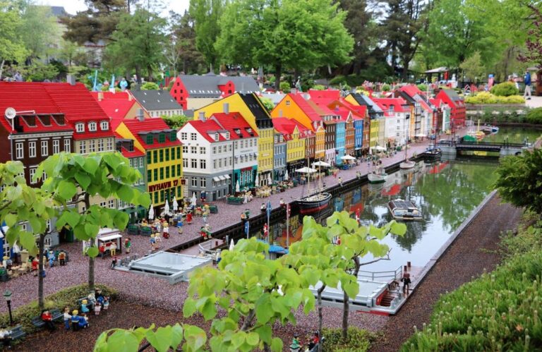 A Copenhagen street recreated in Lego. Photo: WiktorB / Shutterstock.com.