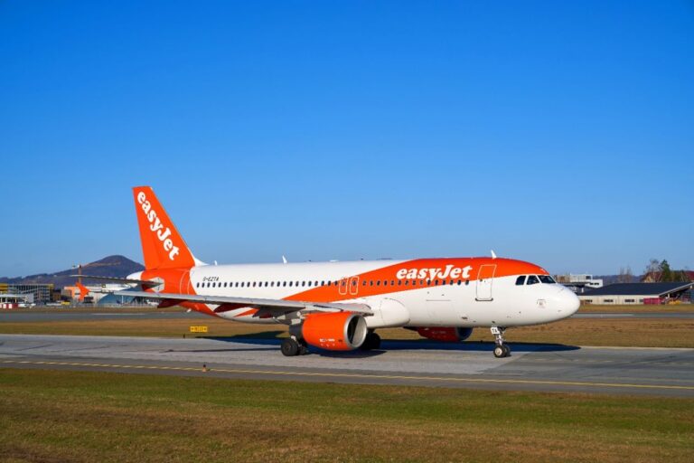 easyJet aircraft on taxiway. Photo: Trambitski / Shutterstock.com.