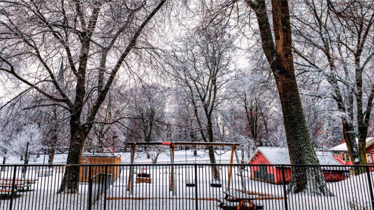 Kindergarten in Oslo, Norway.
