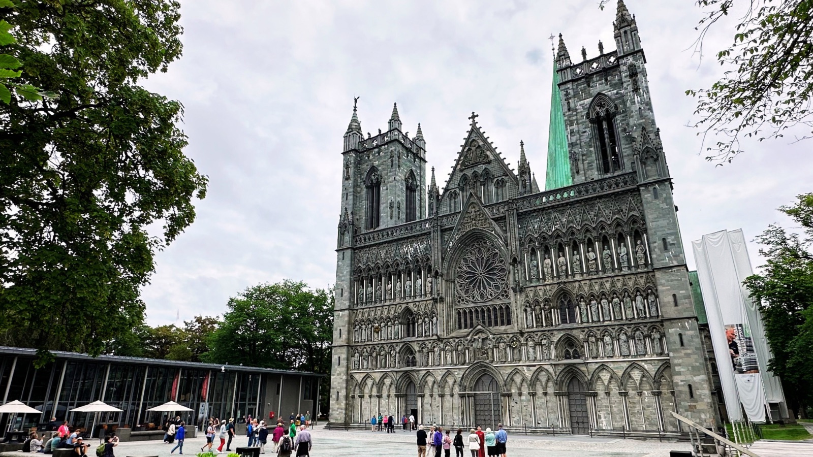 Exterior of Nidaros Cathedral in Trondheim, Norway. Photo: David Nikel.