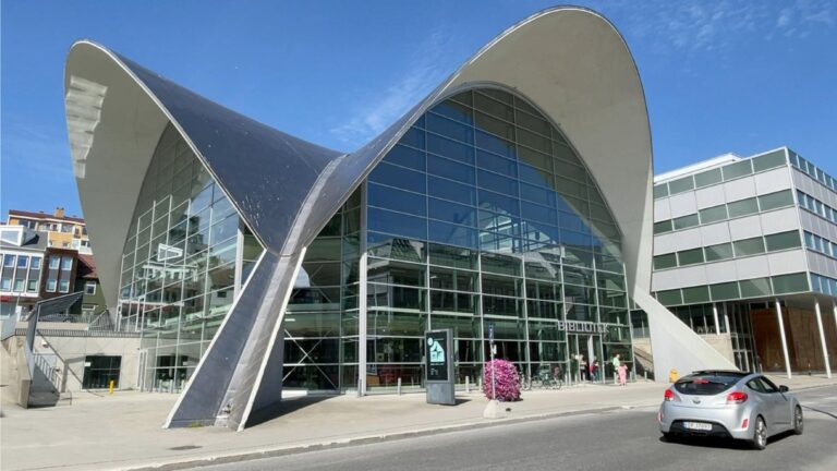 Library building in Tromsø.