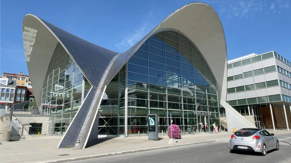Library building in Tromsø.