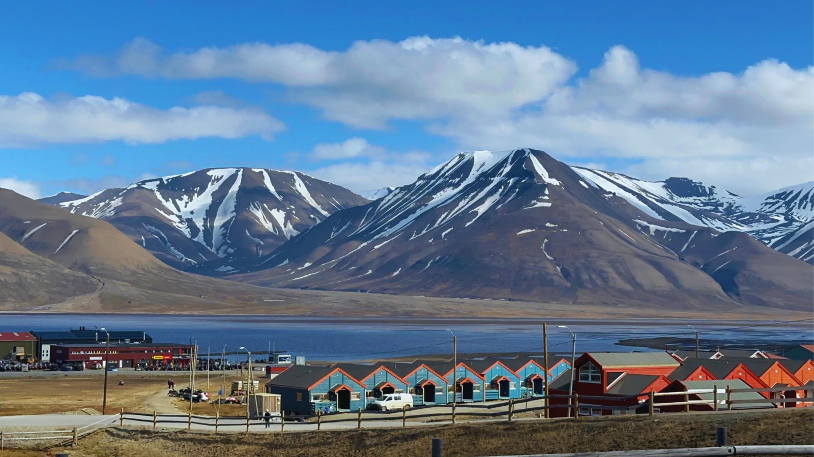 View of Longyearbyen waterfront. Photo: David Nikel.