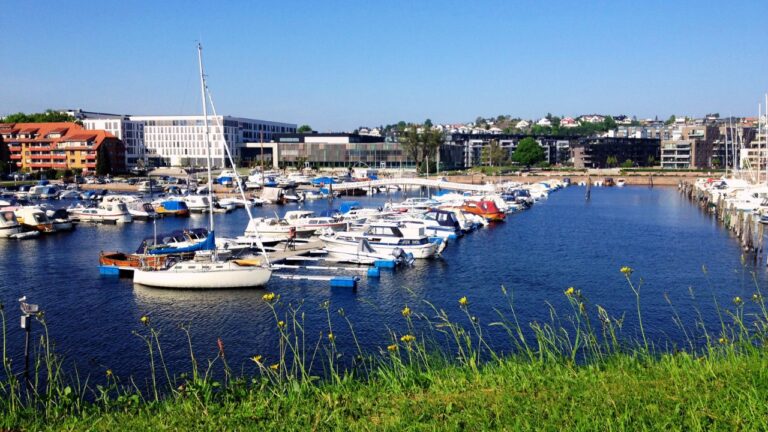 Waterfront view of Kristiansand. Photo: David Nikel.