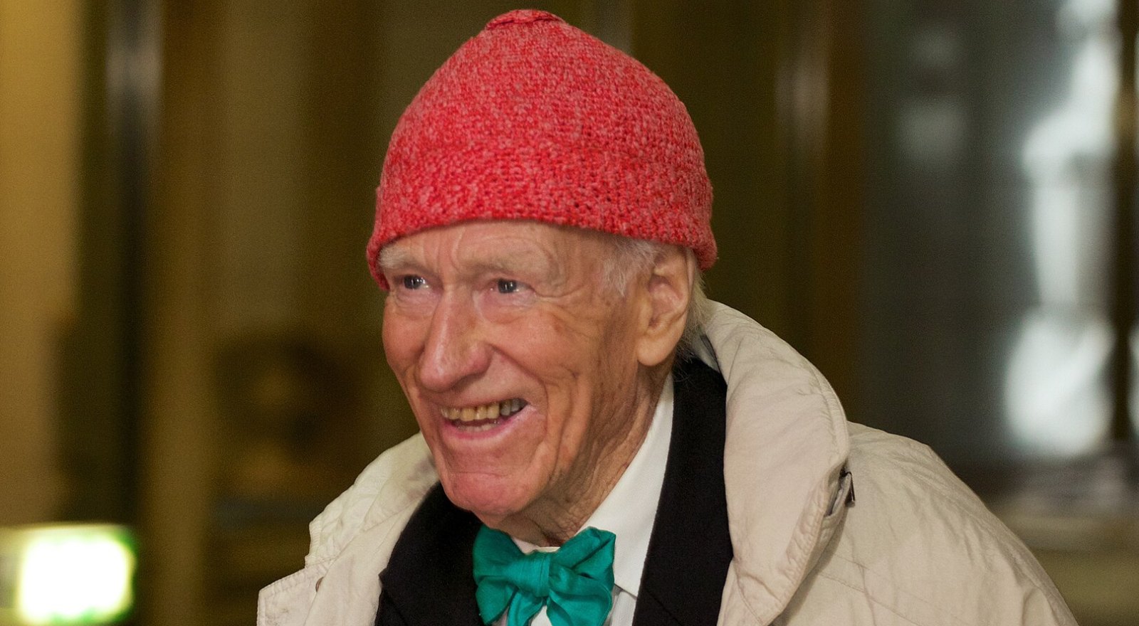 Olav Thon wearing his red hat. Photo: Kjetil Ree / Wikipedia (CC)