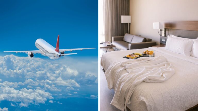 Air and hotel travel in the Nordic region image.