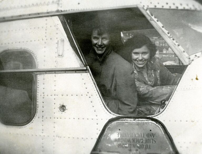 The seaplane company Vestlandske Luftfartselskap AS was active between 1946 and 1957. Photo: Vestlandske Luftfartselskap AS / Bergen Byarkiv.