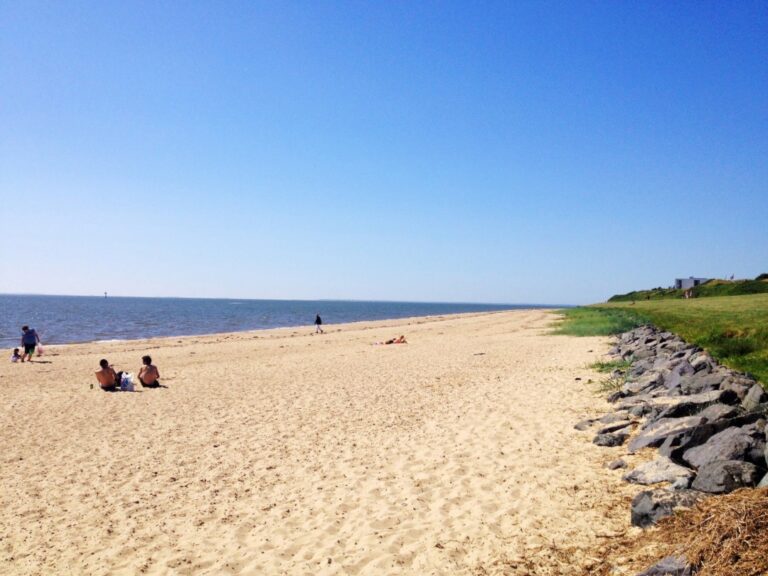 Beach at Esbjerg, Denmark. Photo: David Nikel.