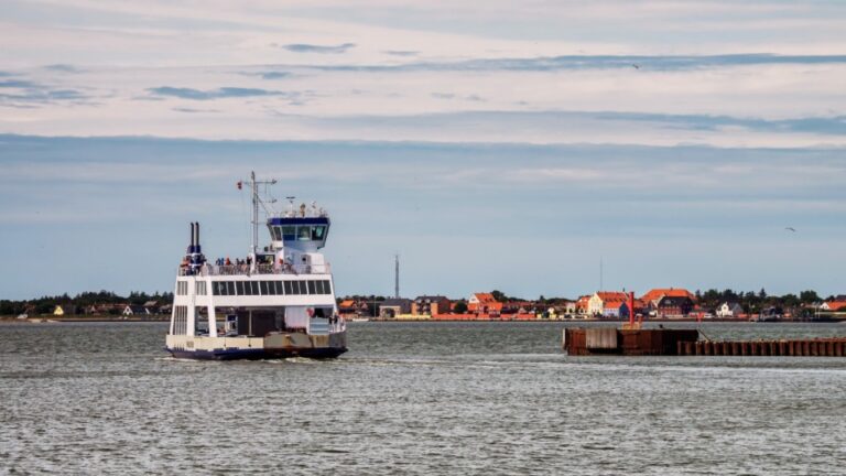 The ferry from Esbjerg to Fanø.