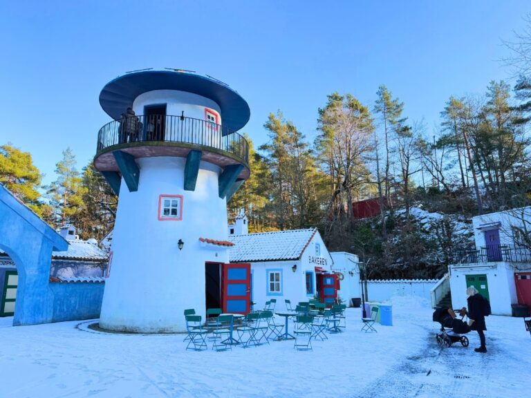 Tobias' tower in Kardemomme by. Photo: David Nikel.