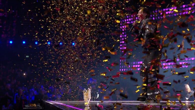 Kyle Alessandro performing 'Lighter' at Melodi Grand Prix 2025. Screenshot from NRK.