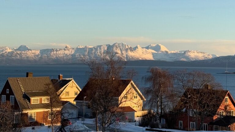View from Harstad Church. Photo: David Nikel.
