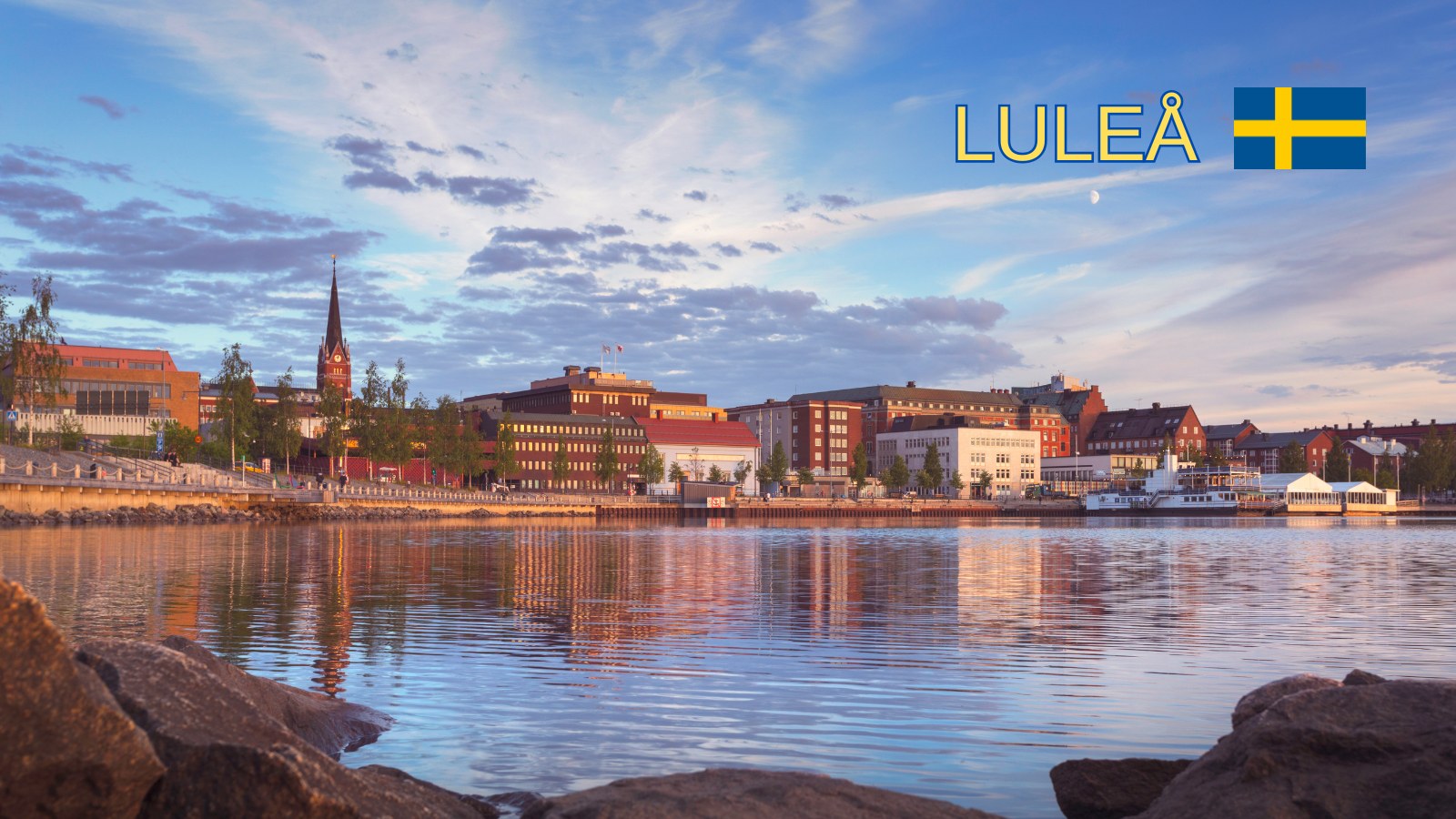 Luleå in Sweden.