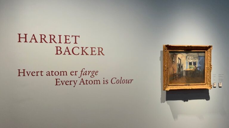 Harriet Backer exhibition in Bergen, Norway. Photo: David Nikel.