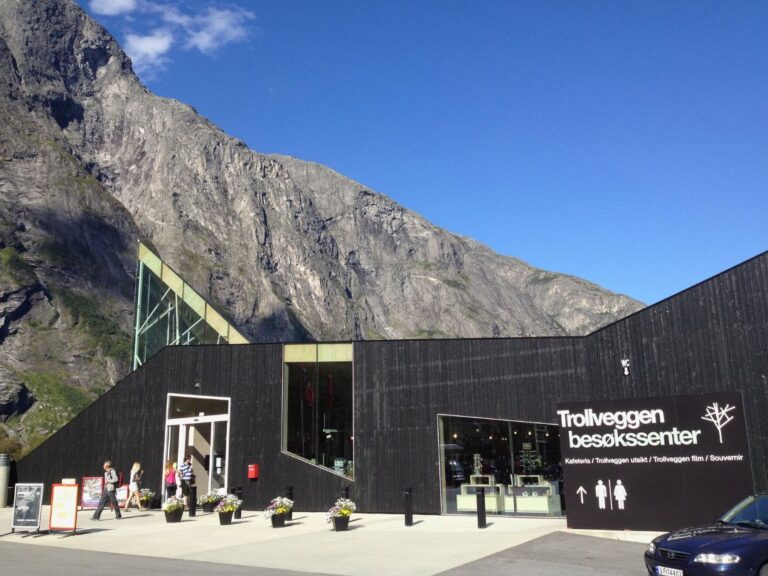 Visitor centre at Trollveggen. Photo: David Nikel.